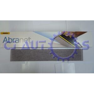 50x P400 Mirka Abranet Sanding Strips Longbed Sand Paper Hook Loop Grip 70x420mm 50x P400 Mirka Abranet Sanding Strips Longbed Sand Paper Hook Loop Grip 70x420mm