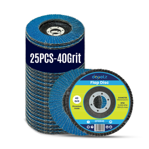 Fs 25x 115mm Zirconium Oxide Flap Discs 40 Grit Sanding Grinding Wheels 4.5\ Fs 25x 115mm Zirconium Oxide Flap Discs 40 Grit Sanding Grinding Wheels 4.5\