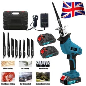 Kartols 21v Reciprocating Saw Cordless Hand Saw Electric Wood Metal Cutter +2 Battery Uk Kartols 21v Reciprocating Saw Cordless Hand Saw Electric Wood Metal Cutter +2 Battery Uk