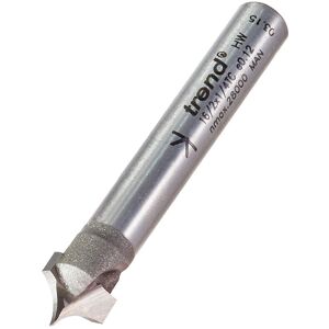 Trend 16/2x1/4tc Ovolo Panel Veining Cutter 4.8mm Rad. X 7.5mm Cut Trend 16/2x1/4tc Ovolo Panel Veining Cutter 4.8mm Rad. X 7.5mm Cut