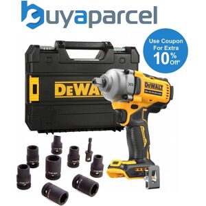Dewalt 18v Xr Dcf892nt Brushless 1/2 Torque Wrench Dcf892n + Tstak+ 9pc Socket Dewalt 18v Xr Dcf892nt Brushless 1/2 Torque Wrench Dcf892n + Tstak+ 9pc Socket