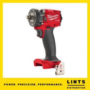Milwaukee M18fiw2f12-0 18v Fuel 1/2" Compact Impact Wrench + Friction Ring Milwaukee M18fiw2f12-0 18v Fuel 1/2" Compact Impact Wrench + Friction Ring