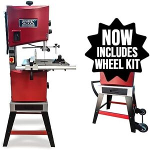 Lumberjack 12\" Bandsaw Cast Iron Table 150mm Depth Led Light Fence Circle Cutter Floorstand Lumberjack 12\" Bandsaw Cast Iron Table 150mm Depth Led Light Fence Circle Cutter Floorstand