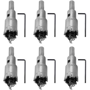 Sodial 3x(6pcs Carbide Hole Saw Stainless Steel/metal Hole Opener9583 Sodial 3x(6pcs Carbide Hole Saw Stainless Steel/metal Hole Opener9583