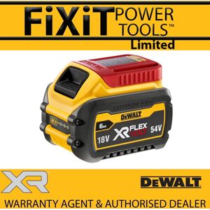 Dewalt Dcb546 18v/54v 6.0ah 6 Amp Li-Ion Battery Pack Xr Flexvolt New Dewalt Dcb546 18v/54v 6.0ah 6 Amp Li-Ion Battery Pack Xr Flexvolt New