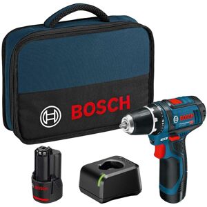 Bosch Professional Gsr 12-V15 Cordless Drilldriver 2x2.0ah Softcase 060186817a Bosch Professional Gsr 12-V15 Cordless Drilldriver 2x2.0ah Softcase 060186817a