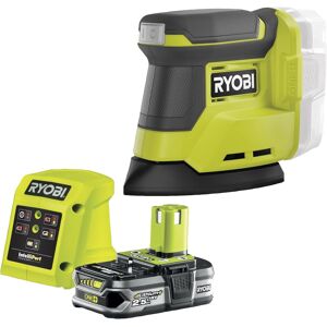 Ryobi Rps18-125sa 18v One+ Palm Sander Kit (1 X 2.5 Ah) Ryobi Rps18-125sa 18v One+ Palm Sander Kit (1 X 2.5 Ah)