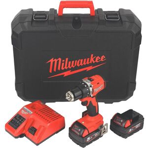 Milwaukee Next Generation M18blpdrc-502c 18v 2 X 5.0ah Li-Ion Cordless Drill Milwaukee Next Generation M18blpdrc-502c 18v 2 X 5.0ah Li-Ion Cordless Drill