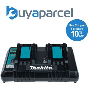 Makita Dc18rd Lxt Lithium Ion 240v 18v Dual Port Fast Battery Charger Makita Dc18rd Lxt Lithium Ion 240v 18v Dual Port Fast Battery Charger