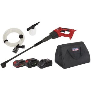 Sealey Cp20vpwkit Cordless Pressure Washer Kit 20v Sv20 Series - 2 Batteries Sealey Cp20vpwkit Cordless Pressure Washer Kit 20v Sv20 Series - 2 Batteries