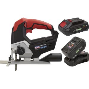 Thatcable 20v Cordless Jigsaw & 2x Li-Ion Batteries - Variable Speed Control Wood & Metal Thatcable 20v Cordless Jigsaw & 2x Li-Ion Batteries - Variable Speed Control Wood & Metal