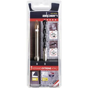 Alpen Keramo Atm2 Drill Bit Set 6 Mm For Hard Stoneware Glass Porcelain Alpen Keramo Atm2 Drill Bit Set 6 Mm For Hard Stoneware Glass Porcelain