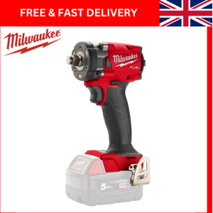 Milwaukee M18 Fiw2f12-0 18v Fuel 1/2\" Cordless Compact Impact Wrench Body Only Milwaukee M18 Fiw2f12-0 18v Fuel 1/2\" Cordless Compact Impact Wrench Body Only
