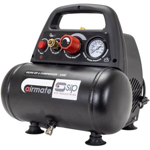 Sip Airmate Air Compressor Oil Free Direct Drive 230v 1.5hp 6l 8 Bar 6.4cfm 97db Sip Airmate Air Compressor Oil Free Direct Drive 230v 1.5hp 6l 8 Bar 6.4cfm 97db