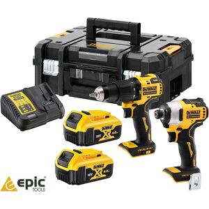 Dewalt Dck2062m2 18v Brushless Dcd709 Combi Drill Dcf809 Impact Driver 2 X 4.0ah Dewalt Dck2062m2 18v Brushless Dcd709 Combi Drill Dcf809 Impact Driver 2 X 4.0ah