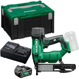 Hikoki N1804daw6z 18v Brushless 2nd Gen 18g Stapler 1 X 5.0ah Battery & Charger Hikoki N1804daw6z 18v Brushless 2nd Gen 18g Stapler 1 X 5.0ah Battery & Charger