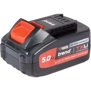 Trend T18s 18v 5ah Battery High-Capacity Cordless Range Black T18s/ba5a Trend T18s 18v 5ah Battery High-Capacity Cordless Range Black T18s/ba5a