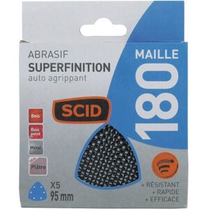 Scid Lot 5 Abrasive Sanding Mesh Carbide Silicon 95 X 95 Mm Grit 180 Auto Scid Lot 5 Abrasive Sanding Mesh Carbide Silicon 95 X 95 Mm Grit 180 Auto