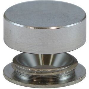 Timco Threaded Screw Cap Sat Chrome 14mm Pack 40 Timco Threaded Screw Cap Sat Chrome 14mm Pack 40