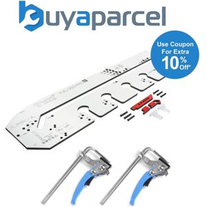 Trend Kwj950/pro 950mm Pro Kitchen Worktop Jig Template X2 Quick Release Clamps Trend Kwj950/pro 950mm Pro Kitchen Worktop Jig Template X2 Quick Release Clamps