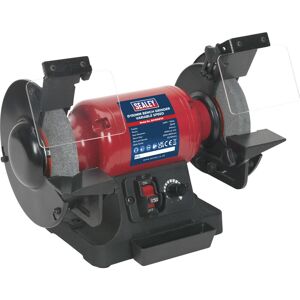 Thatcable 150mm Variable Speed Bench Grinder - 250w Induction Motor - Fine & Coarse Stones Thatcable 150mm Variable Speed Bench Grinder - 250w Induction Motor - Fine & Coarse Stones