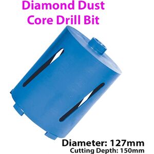 Thatcable 127mm X 150mm Diamond Core Drill Bit Hole Cutter For Brick Wall / Concrete Block Thatcable 127mm X 150mm Diamond Core Drill Bit Hole Cutter For Brick Wall / Concrete Block