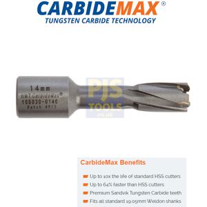 Hmt Holemaker 108030-0120 12mm Carbidemax 40 Tct Broach Cutter Holecutter Hmt Holemaker 108030-0120 12mm Carbidemax 40 Tct Broach Cutter Holecutter