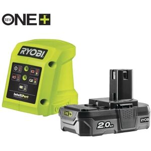 Ryobi Rc18115-120 18v One+™ Lithium+ 2.0ah Battery & 1.5a Charger Kit Ryobi Rc18115-120 18v One+™ Lithium+ 2.0ah Battery & 1.5a Charger Kit