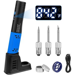 Sodial 2x(Cordless Soldering Iron Kit, Lde Digital Display Usb Rechargeable2920 Sodial 2x(Cordless Soldering Iron Kit, Lde Digital Display Usb Rechargeable2920