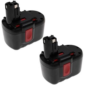 Extensilo 2x Battery For Bosch 13624-2g 1645 12524-03 13624 12524 125-24 11524 3.3ah 24v Extensilo 2x Battery For Bosch 13624-2g 1645 12524-03 13624 12524 125-24 11524 3.3ah 24v