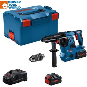 Bosch Professional Gbh 18v-28 Cf Brushless Sds+ Hammer Drill Inc 2x 5.5ah Pro... Bosch Professional Gbh 18v-28 Cf Brushless Sds+ Hammer Drill Inc 2x 5.5ah Pro...