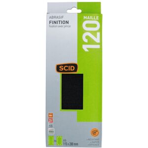 Lot 5 Abrasive Sanding Mesh Silicon Carbide 115x 280 Mm Grit 120 Scid Lot 5 Abrasive Sanding Mesh Silicon Carbide 115x 280 Mm Grit 120 Scid