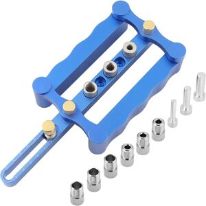 6/8/10mm Self Centering Doweling Jig Wood Drill Holes Kit Hand Tool✈ 6/8/10mm Self Centering Doweling Jig Wood Drill Holes Kit Hand Tool✈