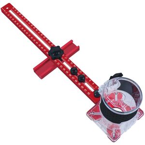 Sodial 4 In 1 Router Milling Groove Bracket-Cabinet Hardware Jig Router Circle4288 Sodial 4 In 1 Router Milling Groove Bracket-Cabinet Hardware Jig Router Circle4288