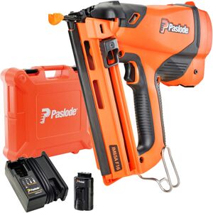 Paslode Im65a F16 Angled Second Fix Finishing Nail Gun 1 X 2.1ah Battery Charger Paslode Im65a F16 Angled Second Fix Finishing Nail Gun 1 X 2.1ah Battery Charger