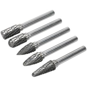 Thatcable 5 Pack - 10mm Tungsten Carbide Rotary Burr Bits Set - Various Cutting Heads Thatcable 5 Pack - 10mm Tungsten Carbide Rotary Burr Bits Set - Various Cutting Heads