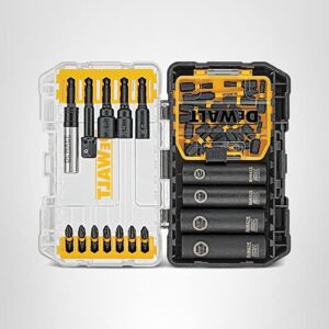 Dewalt Screwdriver Bit Set Impact Driver Bit Set Flextorq 35 Pieces + Case Dewalt Screwdriver Bit Set Impact Driver Bit Set Flextorq 35 Pieces + Case
