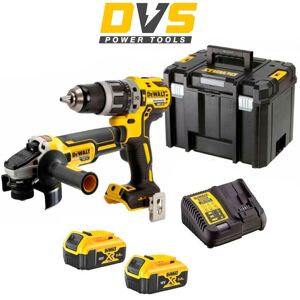 Dewalt Dck2080p2t 18v Xr Brushless 2 Piece Kit Dcd796n Dcg405n 2x 5ah Batteries Dewalt Dck2080p2t 18v Xr Brushless 2 Piece Kit Dcd796n Dcg405n 2x 5ah Batteries
