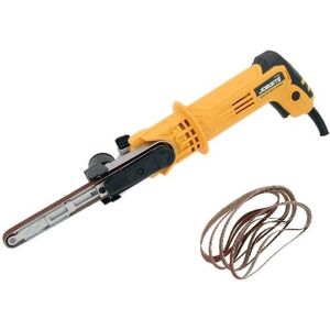 Jobsite Belt Sander Finger File 260w 13mm X 147mm Sanding Variable Speed 12 Belts Ct7052 Jobsite Belt Sander Finger File 260w 13mm X 147mm Sanding Variable Speed 12 Belts Ct7052