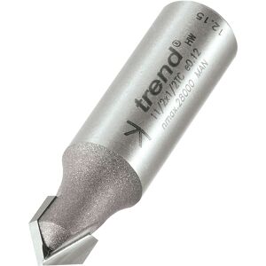 Trend 11/2x1/2tc Chamfer V Groove Cutter 45 Degree X 11mm Dia. Trend 11/2x1/2tc Chamfer V Groove Cutter 45 Degree X 11mm Dia.