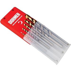 Dormer A08910 Set A002 Hss Tin Coated Jobber Drill Set Of 5 One Size Multi Colou Dormer A08910 Set A002 Hss Tin Coated Jobber Drill Set Of 5 One Size Multi Colou