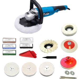 Silverline Car Sander Polisher Metal Polishing Machine Handheld Kit Variable Speed 1200w Silverline Car Sander Polisher Metal Polishing Machine Handheld Kit Variable Speed 1200w