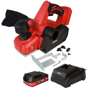 Excel 18v Li-Ion Cordless 82mm Planer With 1 X 2.0ah Battery & Charger Exl265 Excel 18v Li-Ion Cordless 82mm Planer With 1 X 2.0ah Battery & Charger Exl265
