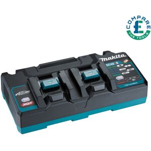 Makita Dc40rb 40v Max Xgt Li-Ion Twin Port Rapid Battery Charger 240v 191n14-5 Makita Dc40rb 40v Max Xgt Li-Ion Twin Port Rapid Battery Charger 240v 191n14-5