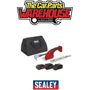 Sealey Cordless 3-In-1 Garden Tool Kit 20v Sv20 Series � 2 Batteries Cp20vgt3kit Sealey Cordless 3-In-1 Garden Tool Kit 20v Sv20 Series � 2 Batteries Cp20vgt3kit