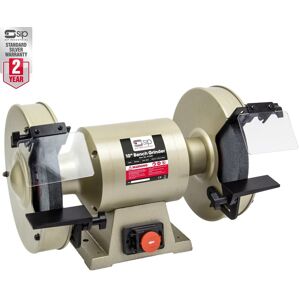 Sip Bench Grinder 10\" 230v 750w 2980rpm 250mm X 25mm Coarse And Fine Grit Wheel Sip Bench Grinder 10\" 230v 750w 2980rpm 250mm X 25mm Coarse And Fine Grit Wheel