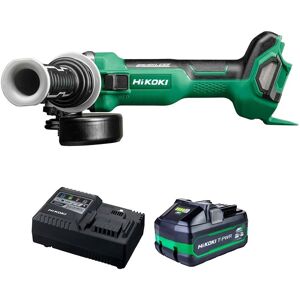 Hikoki G1812daw4z 18v Brushless Angle Grinder 1 X 4.0ah/8.0ah Battery & Charger Hikoki G1812daw4z 18v Brushless Angle Grinder 1 X 4.0ah/8.0ah Battery & Charger