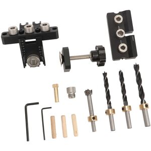 Dowel Jig Quick Precise Positioning Hole Drill Locator Aluminum Alloy Drill Dowel Jig Quick Precise Positioning Hole Drill Locator Aluminum Alloy Drill