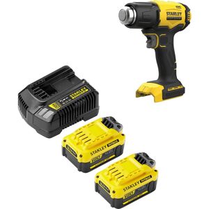 Stanley Fatmax V20 Sfmce530 18v Cordless Hot Air Heat Gun 2 X 4ah Li-Ion Stanley Fatmax V20 Sfmce530 18v Cordless Hot Air Heat Gun 2 X 4ah Li-Ion