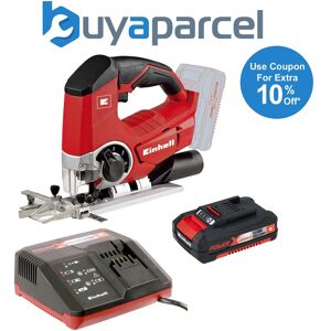 Einhell Cordless Jigsaw Power X Change 18v Li-Ion Te-Js 18 Li Eintejs18li X1 2ah Einhell Cordless Jigsaw Power X Change 18v Li-Ion Te-Js 18 Li Eintejs18li X1 2ah